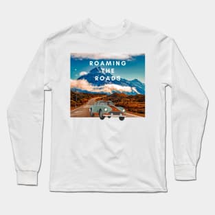 Travelling road by car Long Sleeve T-Shirt